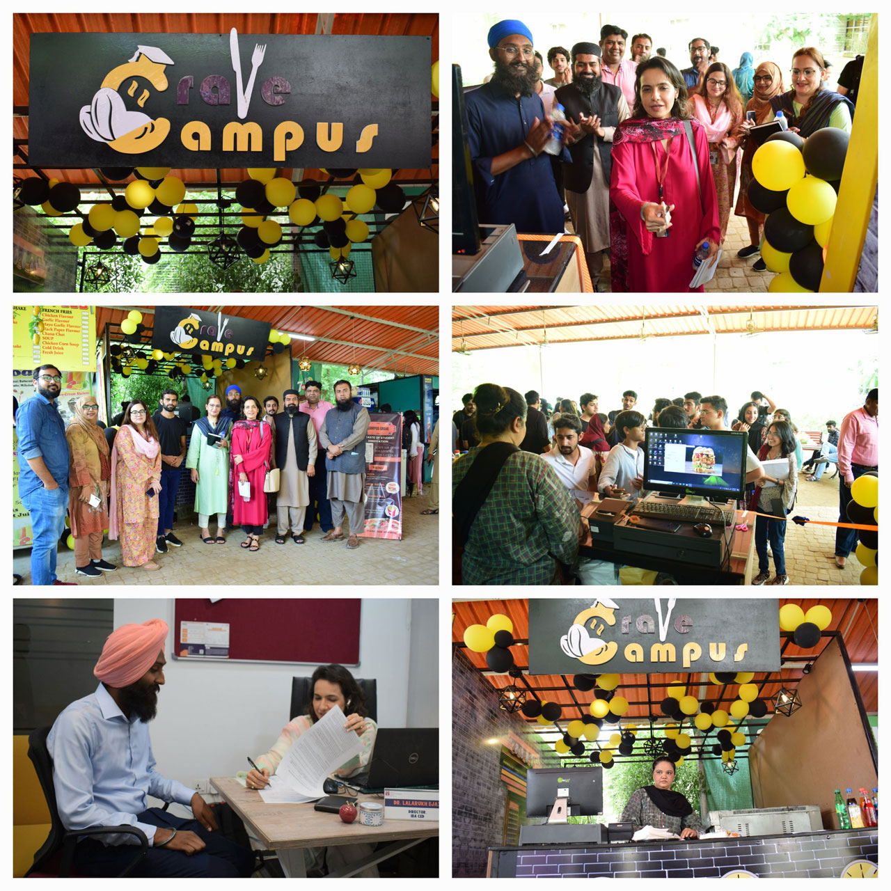 Launch of Campus Crave Café at IBA Main Campus