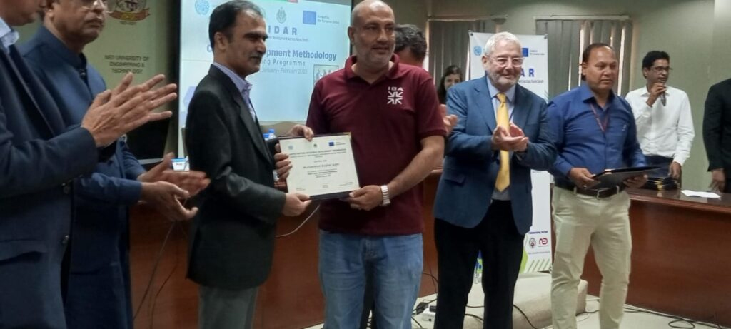 CED staff went on UNIDO Training