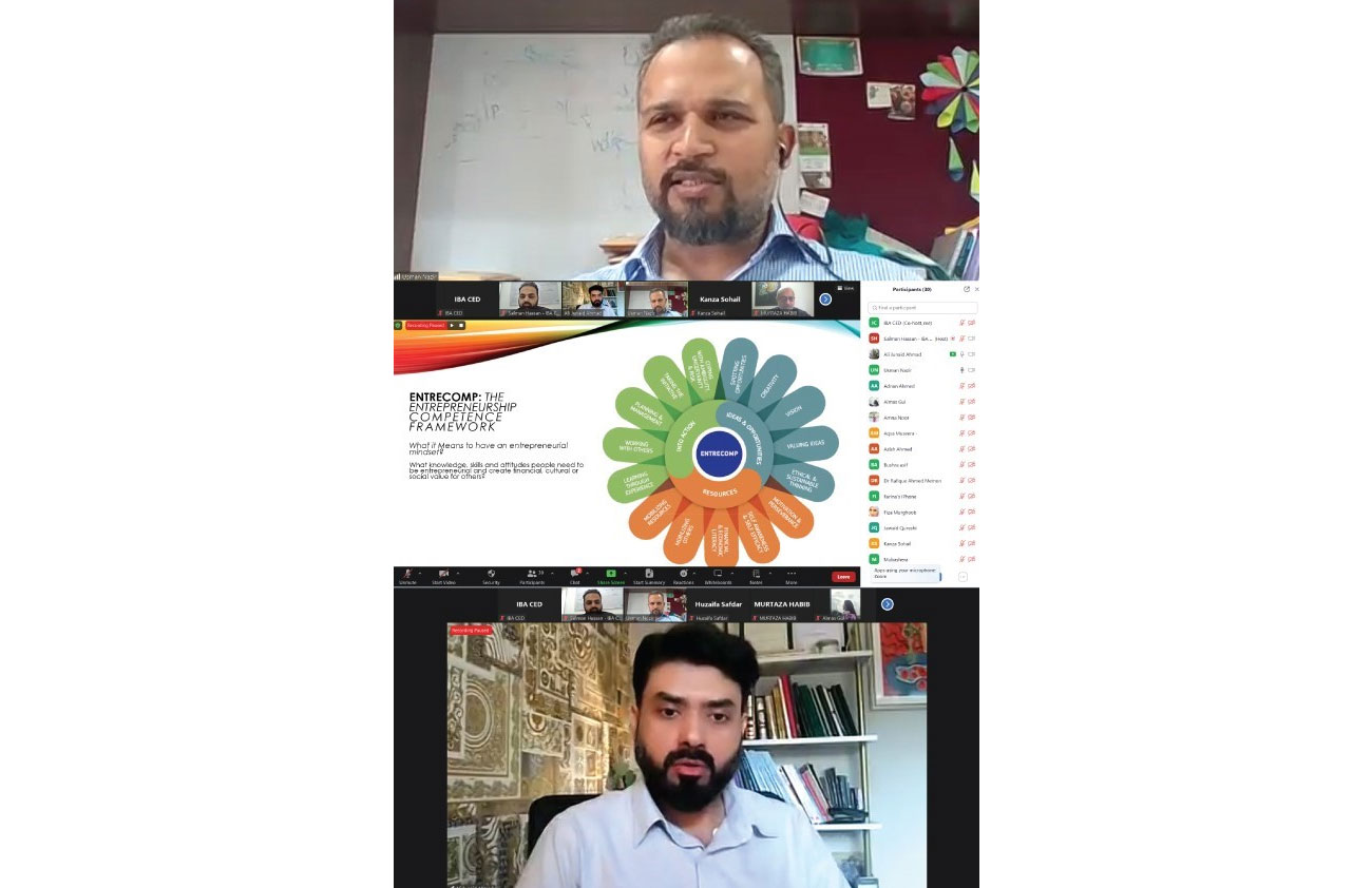 Entrepreneurship Education Webinar by Mr. Ali J. Ahmad, University of Warwick