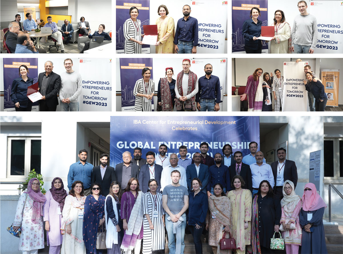 14th Nov 2023: IBA CED Concludes workshop on Boosting Entrepreneurship in University Education